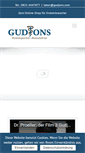 Mobile Screenshot of gudjons.com